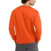 imageChampion Mens Fleece Midweight Crewneck Sweatshirt Reg Or Big ampamp TallSpicy Orange C Logo