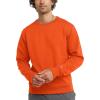 imageChampion Mens Fleece Midweight Crewneck Sweatshirt Reg Or Big ampamp TallSpicy Orange C Logo