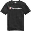 imageChampion Mens Heritage Short Sleeve Tee Mens TShirts Vintage Shirts Mens Tee Shirts GraphicsBlackembroidered Script