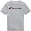 imageChampion Mens Heritage Short Sleeve Tee Mens TShirts Vintage Shirts Mens Tee Shirts GraphicsOxford Grayembroidered Script