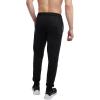 imageChampion Mens Joggers Fleece Joggers Comfortable Sweatpants for Men Reg Or Big ampamp TallBlack  C Patch Logo