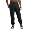 imageChampion Mens Joggers Fleece Joggers Comfortable Sweatpants for Men Reg Or Big ampamp TallBlack  C Patch Logo