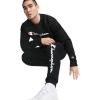 imageChampion Mens Joggers Fleece Joggers Comfortable Sweatpants for Men Reg Or Big ampamp TallBlack  Classic Script Logo
