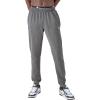 imageChampion Mens Joggers Fleece Joggers Comfortable Sweatpants for Men Reg Or Big ampamp TallGranite Heather  C Logo