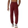 imageChampion Mens Joggers Fleece Joggers Comfortable Sweatpants for Men Reg Or Big ampamp TallMaroon 3vs C Patch Logo