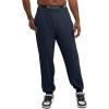 imageChampion Mens Joggers Fleece Joggers Comfortable Sweatpants for Men Reg Or Big ampamp TallNavy  C Logo