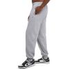 imageChampion Mens Joggers Fleece Joggers Comfortable Sweatpants for Men Reg Or Big ampamp TallOxford Gray  C Patch Logo