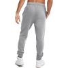imageChampion Mens Joggers Fleece Joggers Comfortable Sweatpants for Men Reg Or Big ampamp TallOxford Gray  Classic Script Logo