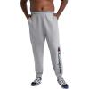 imageChampion Mens Joggers Fleece Joggers Comfortable Sweatpants for Men Reg Or Big ampamp TallOxford Gray  Classic Script Logo