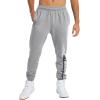 imageChampion Mens Joggers Fleece Joggers Comfortable Sweatpants for Men Reg Or Big ampamp TallOxford Gray  Classic Script Logo