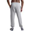 imageChampion Mens Joggers Fleece Joggers Comfortable Sweatpants for Men Reg Or Big ampamp TallOxford Gray  Classic Script Logo
