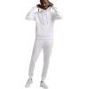 imageChampion Mens Joggers Fleece Joggers Comfortable Sweatpants for Men Reg Or Big ampamp TallWhite  C Patch Logo