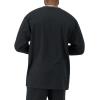 imageChampion Mens Long Sleeve Tshirt Classic Tshirt for Men Reg Or Big ampamp TallBlack Script
