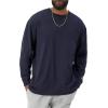 imageChampion Mens Long Sleeve Tshirt Classic Tshirt for Men Reg Or Big ampamp TallNavy
