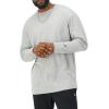 imageChampion Mens Long Sleeve Tshirt Classic Tshirt for Men Reg Or Big ampamp TallOxford Gray