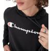 imageChampion Mens Long Sleeve Tshirt Hoodie Retired ColorsBlack  Classic Script Logo