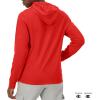 imageChampion Mens Long Sleeve Tshirt Hoodie Retired ColorsScarlet  Classic Script Logo