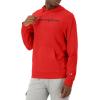 imageChampion Mens Long Sleeve Tshirt Hoodie Retired ColorsScarlet  Classic Script Logo