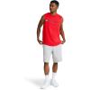 imageChampion Mens Muscle Tank Classic Graphic Muscle Tee Sleeveless Tshirt for Men Reg Or Big ampamp TallScarlet  Classic Script Logo