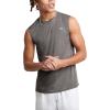 imageChampion Mens Sleeveless Tshirt Sport Tank Muscle Tshirt for Men Reg Or Big ampamp TallStone Gray