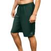 imageChampion Mens Sport Shorts Moisture Wicking Athletic Shorts Gym Shorts Reg Or Big ampamp TallDark Green C Logo