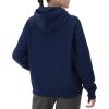 imageChampion Womens Pullover Fleece Hoodie Loose Fit Midweight Script LogoAthletic Navy