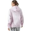 imageChampion Womens Pullover Fleece Hoodie Loose Fit Midweight Script LogoChantilly Pink C Logo