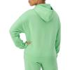 imageChampion Womens Pullover Fleece Hoodie Loose Fit Midweight Script LogoHappy Spring Green  Classic Script Logo