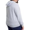 imageChampion Womens Pullover Fleece Hoodie Loose Fit Midweight Script LogoOxford Gray  Classic Script Logo