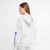 imageChampion Womens Pullover Fleece Hoodie Loose Fit Midweight Script LogoWhite Arm  Chest Script