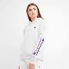 imageChampion Womens Pullover Fleece Hoodie Loose Fit Midweight Script LogoWhite Arm  Chest Script