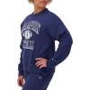 imageChampion Womens Sweatshirt Fleece Crewneck Sweatshirt Warm Sweatshirt for Women Plus Size AvailableBlown Glass Blue Champion Football