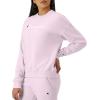 imageChampion Womens Sweatshirt Fleece Crewneck Sweatshirt Warm Sweatshirt for Women Plus Size AvailableChantilly Pink Script