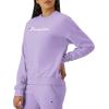 imageChampion Womens Sweatshirt Fleece Crewneck Sweatshirt Warm Sweatshirt for Women Plus Size AvailableLavish Lavender Script