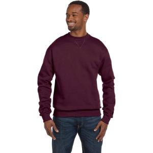 imageChampion Mens Fleece Midweight Crewneck Sweatshirt Reg Or Big ampamp TallMaroon