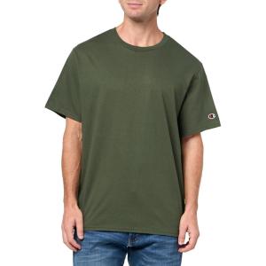 imageChampion Mens Heritage Short Sleeve Tee Mens TShirts Vintage Shirts Mens Tee Shirts GraphicsGround Green