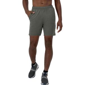 imageChampion Mens Sport Shorts Moisture Wicking Athletic Shorts Gym Shorts Reg Or Big ampamp TallGranite Heather