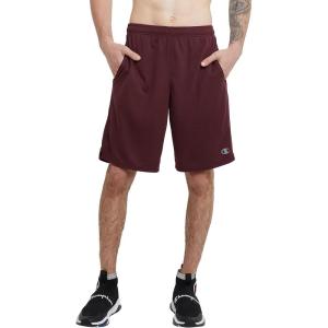 imageChampion Mens Sport Shorts Moisture Wicking Athletic Shorts Gym Shorts Reg Or Big ampamp TallTeam Maroon