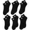 imageChampion Mens Ankle Socks  6Pack MoistureWicking Athletic Socks with Cushioning ampamp Arch Support Size 612Black  6 Pack