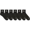 imageChampion Mens Ankle Socks  6Pack MoistureWicking Athletic Socks with Cushioning ampamp Arch Support Size 612Black