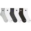 imageChampion Mens Ankle Socks  6Pack MoistureWicking Athletic Socks with Cushioning ampamp Arch Support Size 612High Quarter Multi White  Grey  Black