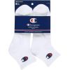 imageChampion Mens Ankle Socks  6Pack MoistureWicking Athletic Socks with Cushioning ampamp Arch Support Size 612White  6 Pack