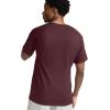 imageChampion Mens Classic Everyday Soft Comfortable TShirt Regular or Big ampamp TallMaroon  C Logo
