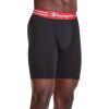 imageChampion Mens Everyday Active Lightweight Stretch Boxer Briefs  4 PackLong Leg  Black  4 Pack