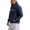 imageChampion Mens Fleece Script Logo Hoodie Reg Or Big ampamp TallNavy Script