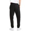imageChampion Mens Pants Everyday Cotton Lightweight Lounge Knit Pants for Men Reg Or Big ampamp TallBlack  C Patch Logo