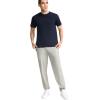 imageChampion Mens Pants Everyday Cotton Lightweight Lounge Knit Pants for Men Reg Or Big ampamp TallOxford Gray  C Patch Logo