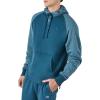imageChampion Mens Pullover Fleece Hoodie Midweight C Logo Reg Or Big ampamp TallMetallic Teal C Logo