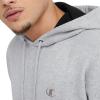 imageChampion Mens Pullover Fleece Hoodie Midweight C Logo Reg Or Big ampamp TallOxford Gray C Logo