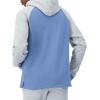 imageChampion Mens Pullover Fleece Hoodie Midweight C Logo Reg Or Big ampamp TallPlaster BlueNaturalPlaster Blue